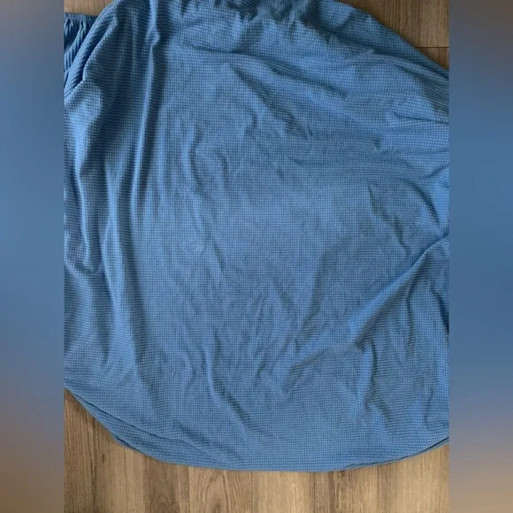 Light Blue Loveseat Sofa Slipcover - Picture 3 of 8